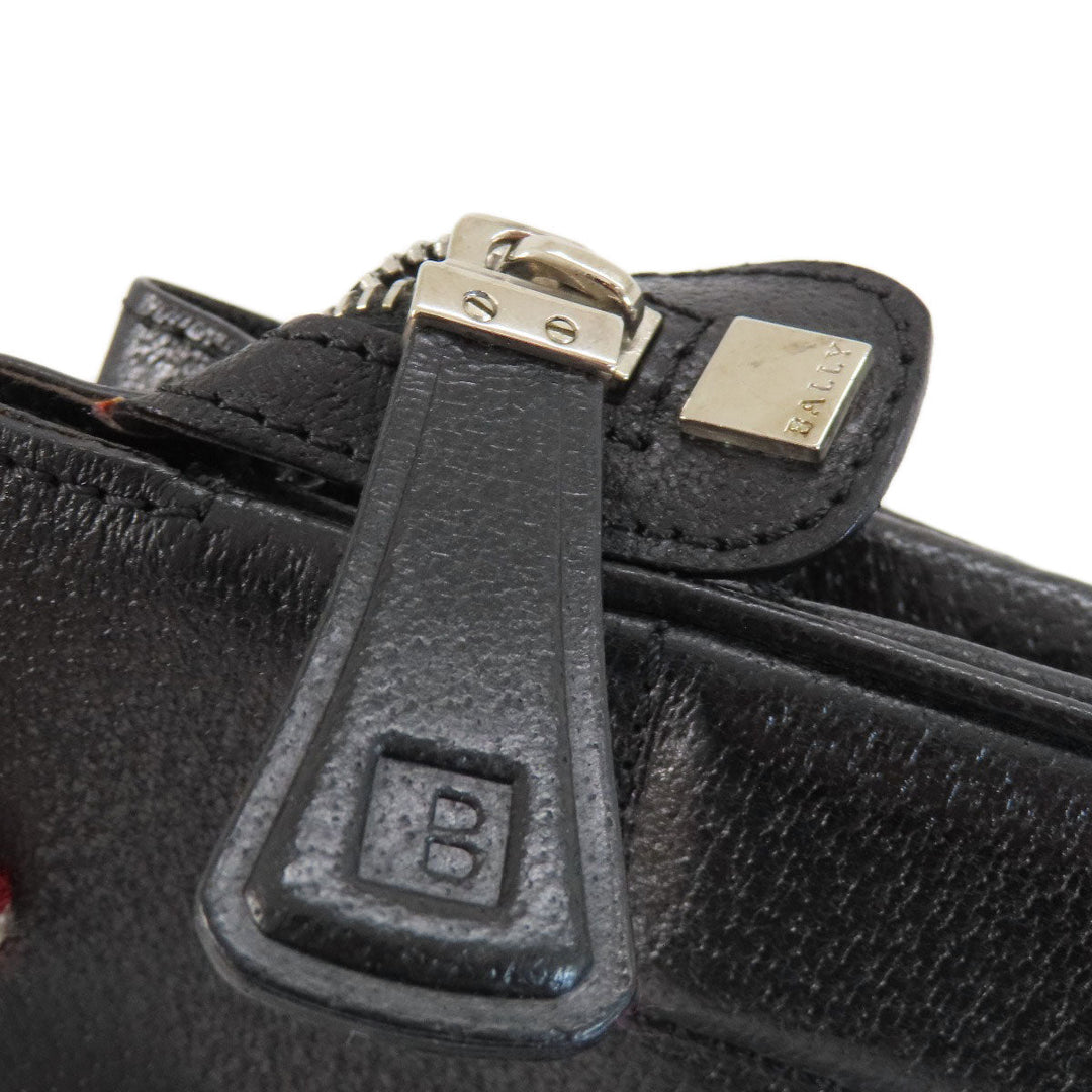 BALLY Tote Bag leather black Simple design