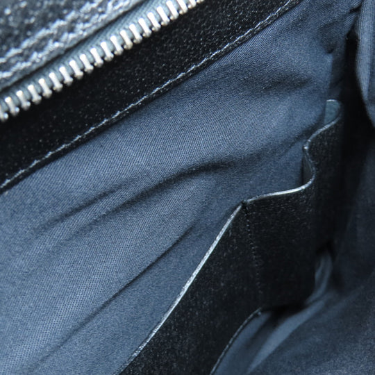 BALLY Tote Bag leather black Simple design