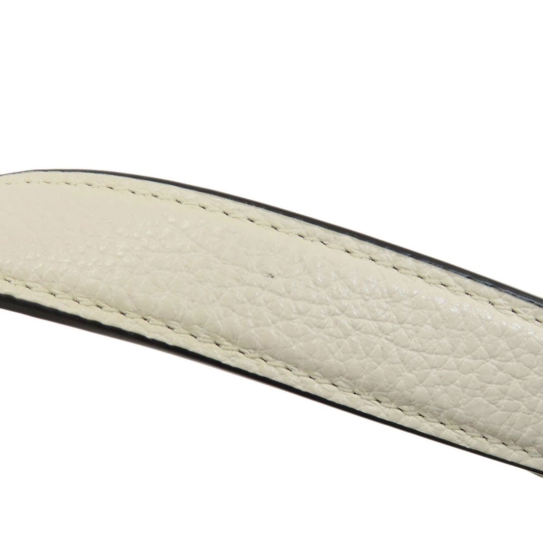 COACH Tote Bag C2827 canvas blue Signature 2WAY Women Used Authentic