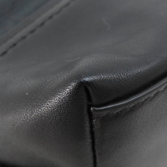 COACH Shoulder Bag 25664 canvas black Signature Women Used Authentic