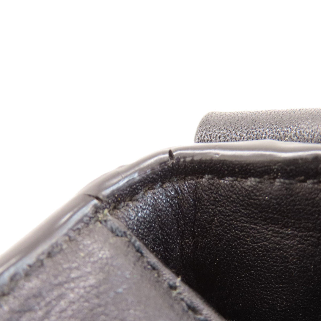 COACH Shoulder Bag F54781 PVC black Signature Women Used Authentic