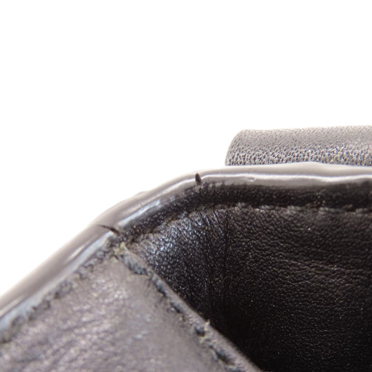 COACH Shoulder Bag F54781 PVC black Signature Women Used Authentic