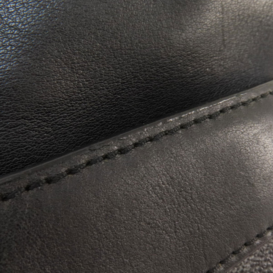 COACH Shoulder Bag F54781 PVC black Signature Women Used Authentic