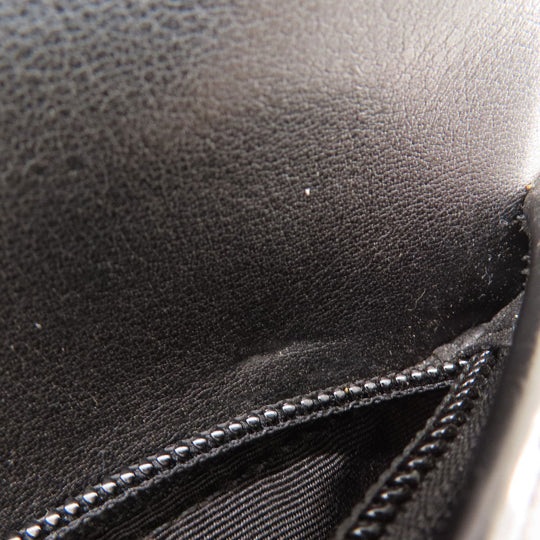 COACH Shoulder Bag F54781 PVC black Signature Women Used Authentic