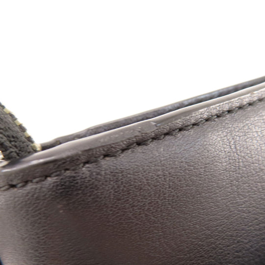 COACH Shoulder Bag F54781 PVC black Signature Women Used Authentic