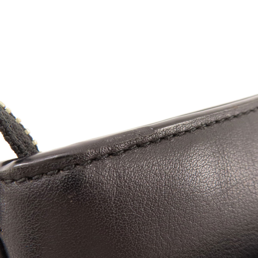 COACH Shoulder Bag F54781 PVC black Signature Women Used Authentic