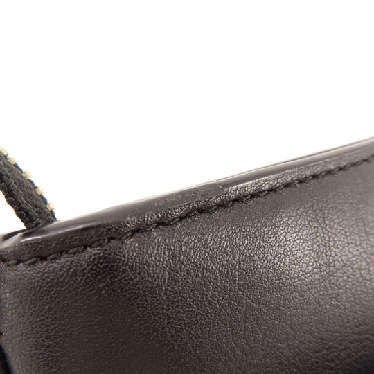 COACH Shoulder Bag F54781 PVC black Signature Women Used Authentic