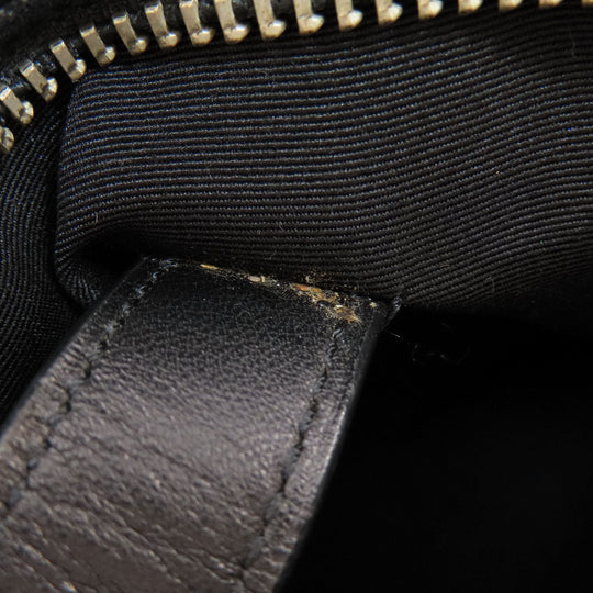 COACH Shoulder Bag F54781 PVC black Signature Women Used Authentic