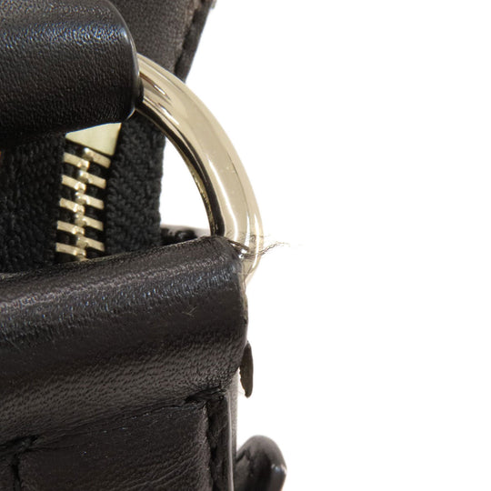 COACH Shoulder Bag F54781 PVC black Signature Women Used Authentic