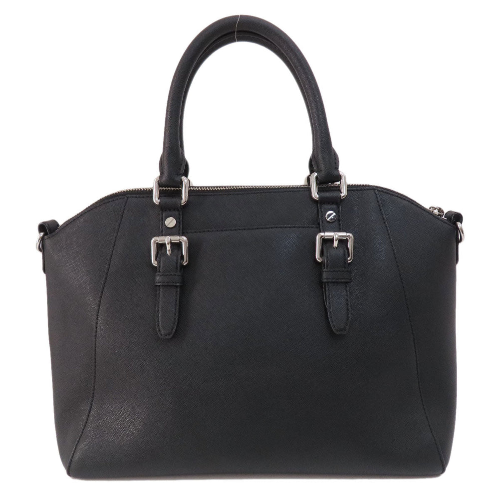 MICHAEL KORS Tote Bag PVC black 2WAY Women Used Authentic