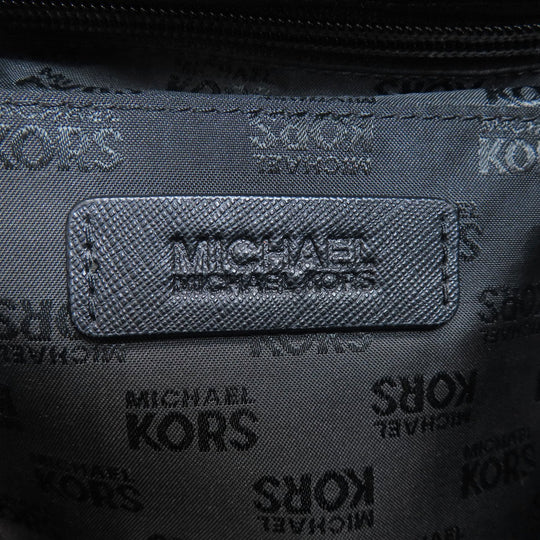 MICHAEL KORS Tote Bag PVC black 2WAY Women Used Authentic