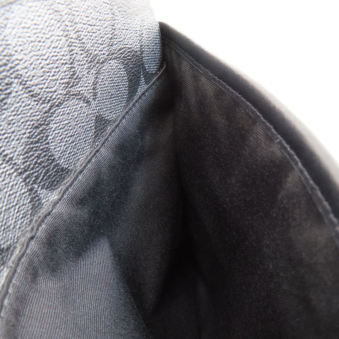 COACH Shoulder Bag F29210 PVC black Signature Women Used Authentic