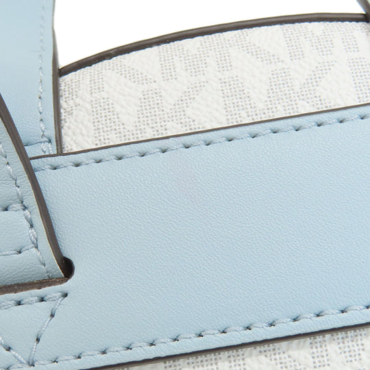 MICHAEL KORS Backpack PVC, Leather white Resort motif Women Used Authentic