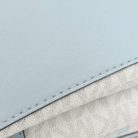 MICHAEL KORS Backpack PVC, Leather white Resort motif Women Used Authentic