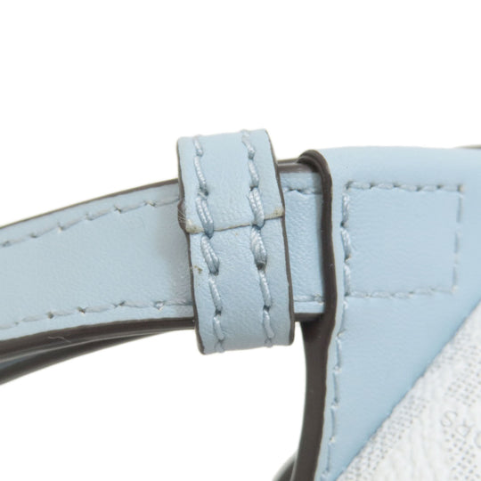 MICHAEL KORS Backpack PVC, Leather white Resort motif Women Used Authentic