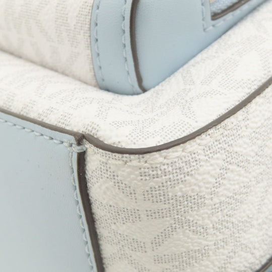 MICHAEL KORS Backpack PVC, Leather white Resort motif Women Used Authentic