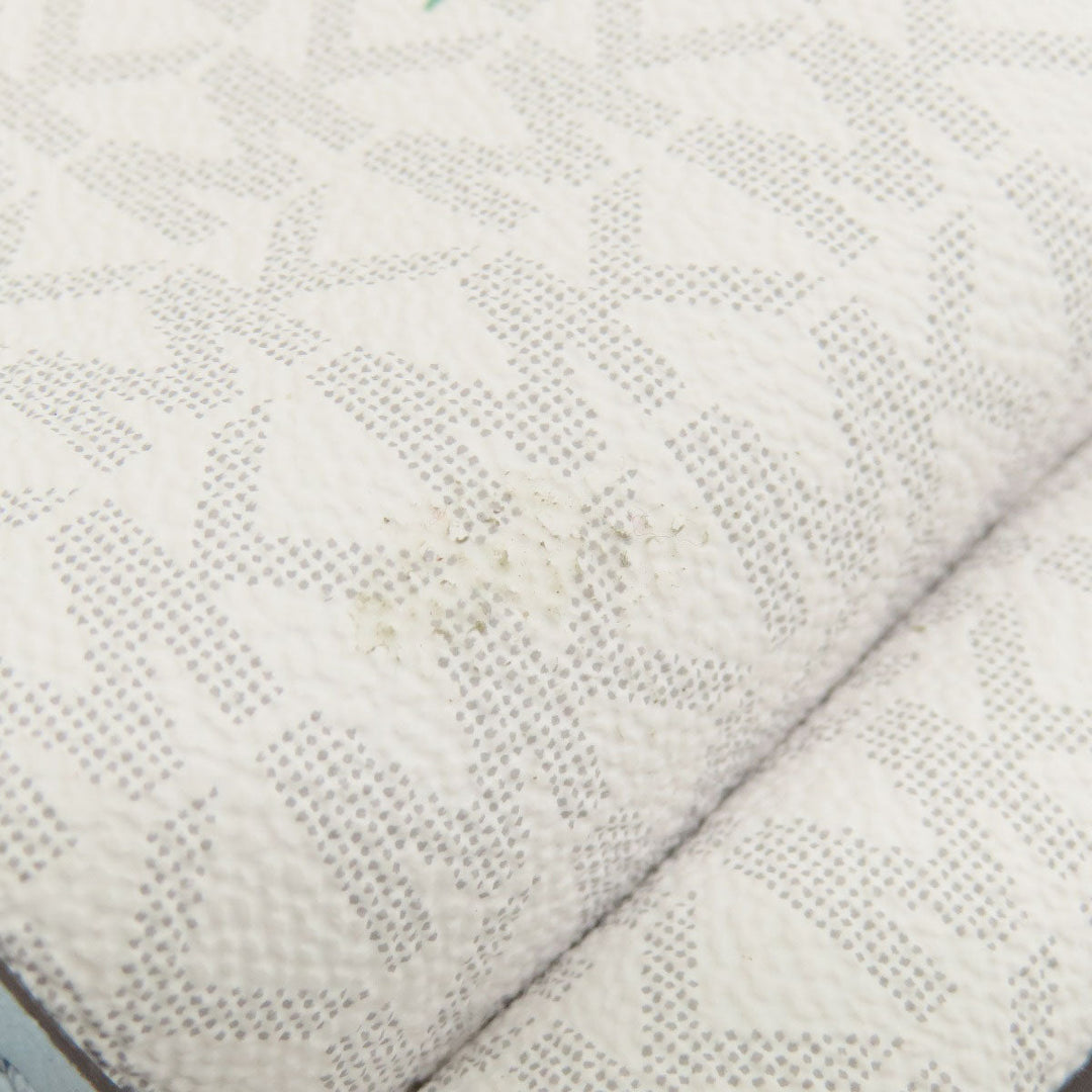 MICHAEL KORS Backpack PVC, Leather white Resort motif Women Used Authentic