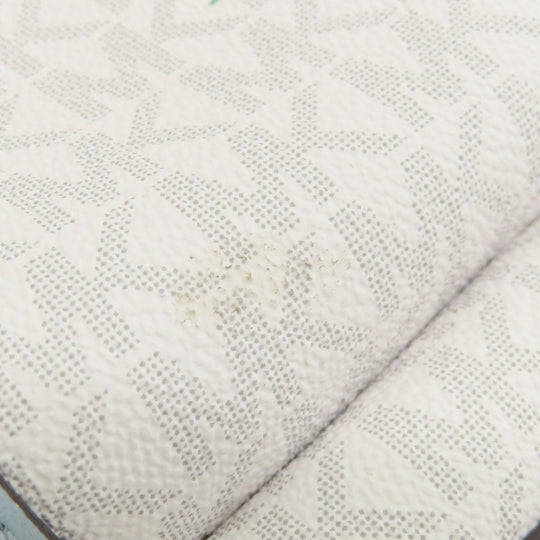 MICHAEL KORS Backpack PVC, Leather white Resort motif Women Used Authentic