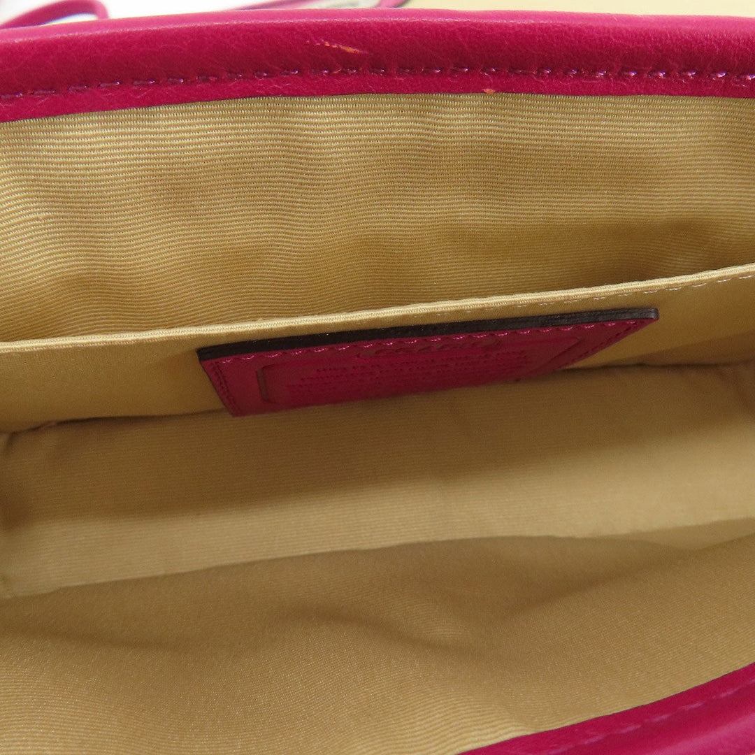 COACH Shoulder Bag F21153 canvas beige Signature