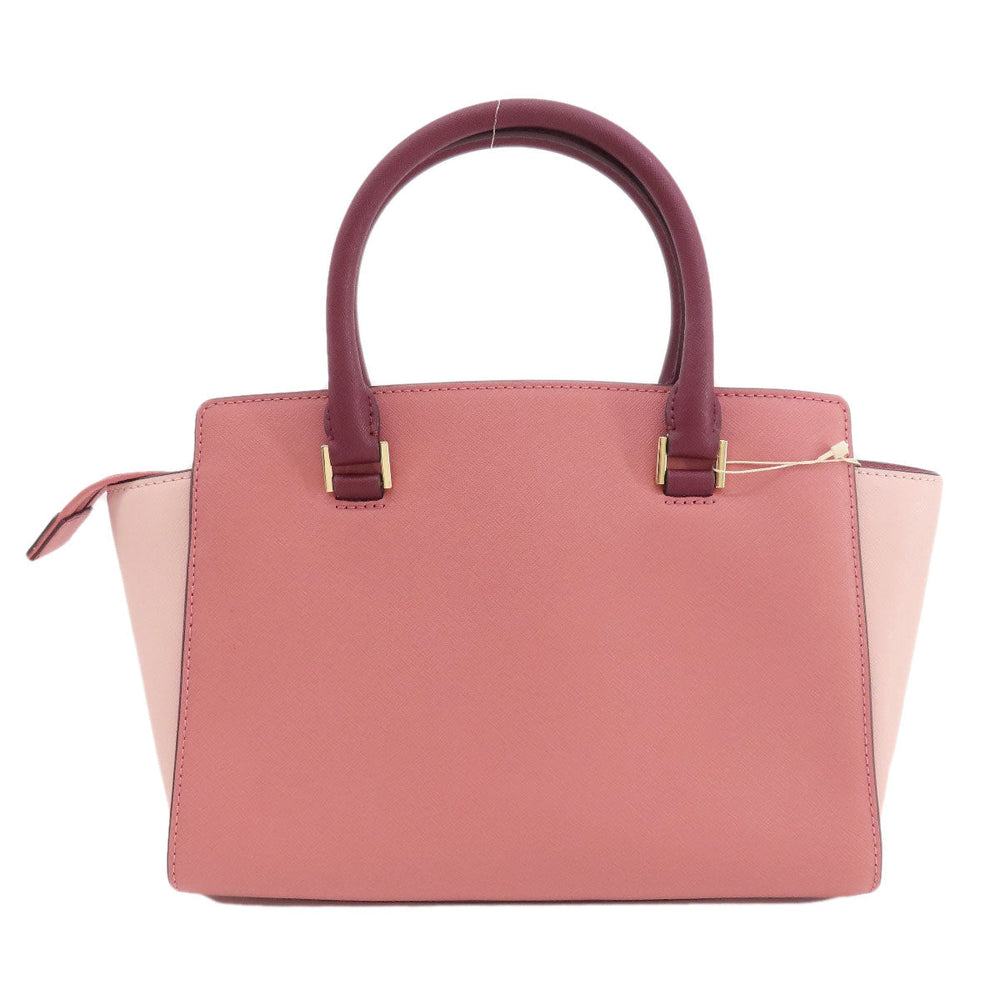 MICHAEL KORS Handbag PVC pink logo 2WAY Women Used Authentic
