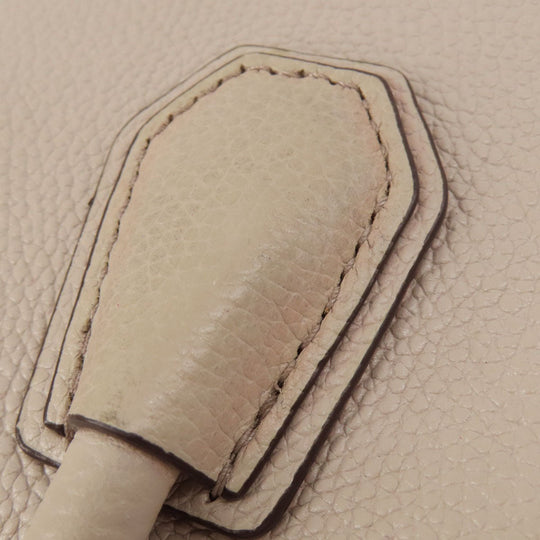 MICHAEL KORS Handbag leather pink beige 2WAY Women Used Authentic