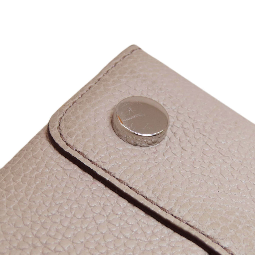 MICHAEL KORS Handbag leather pink beige 2WAY Women Used Authentic