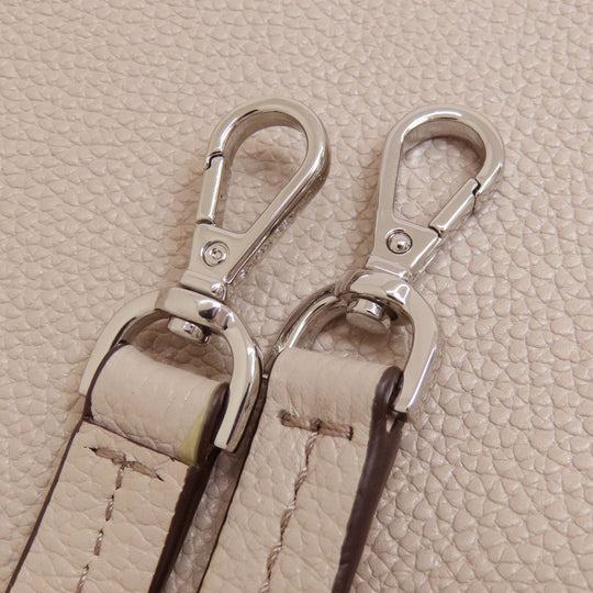 MICHAEL KORS Handbag leather pink beige 2WAY Women Used Authentic