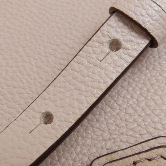 MICHAEL KORS Handbag leather pink beige 2WAY Women Used Authentic