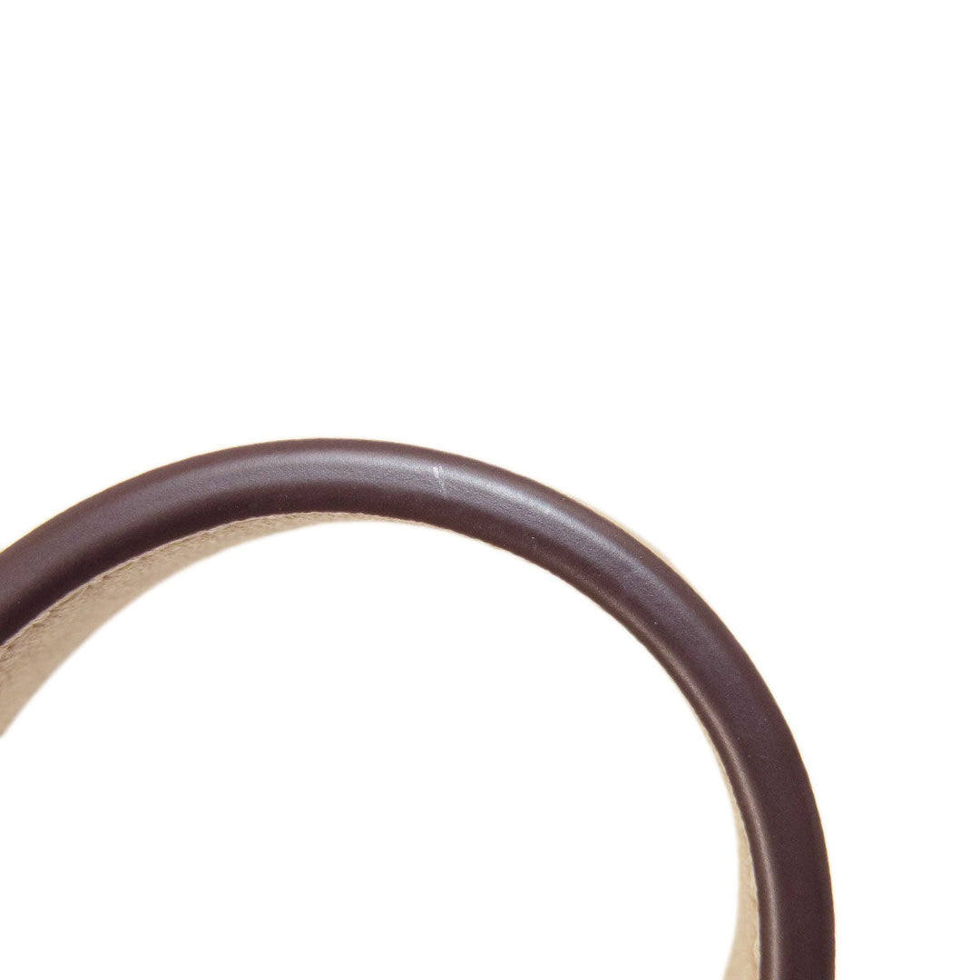 COACH Shoulder Bag CP004 leather beige eliza one belt Women Used Authentic