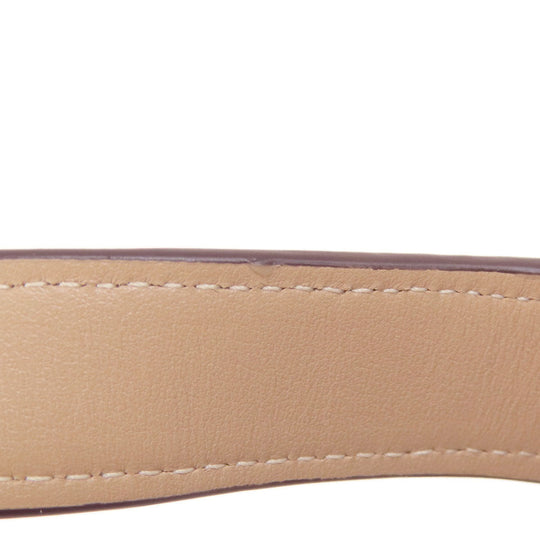 COACH Shoulder Bag CP004 leather beige eliza one belt Women Used Authentic