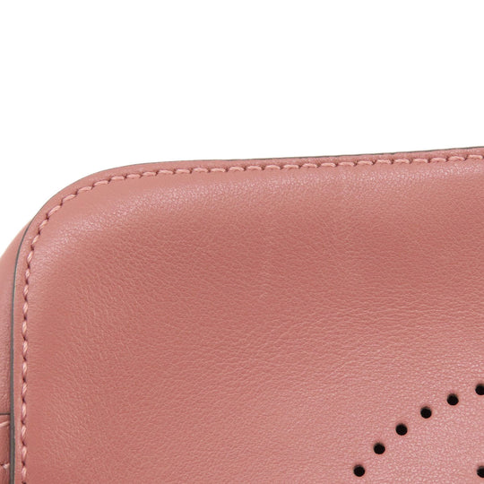 Anya Hindmarch Shoulder Bag leather pink Smiley Women Used Authentic