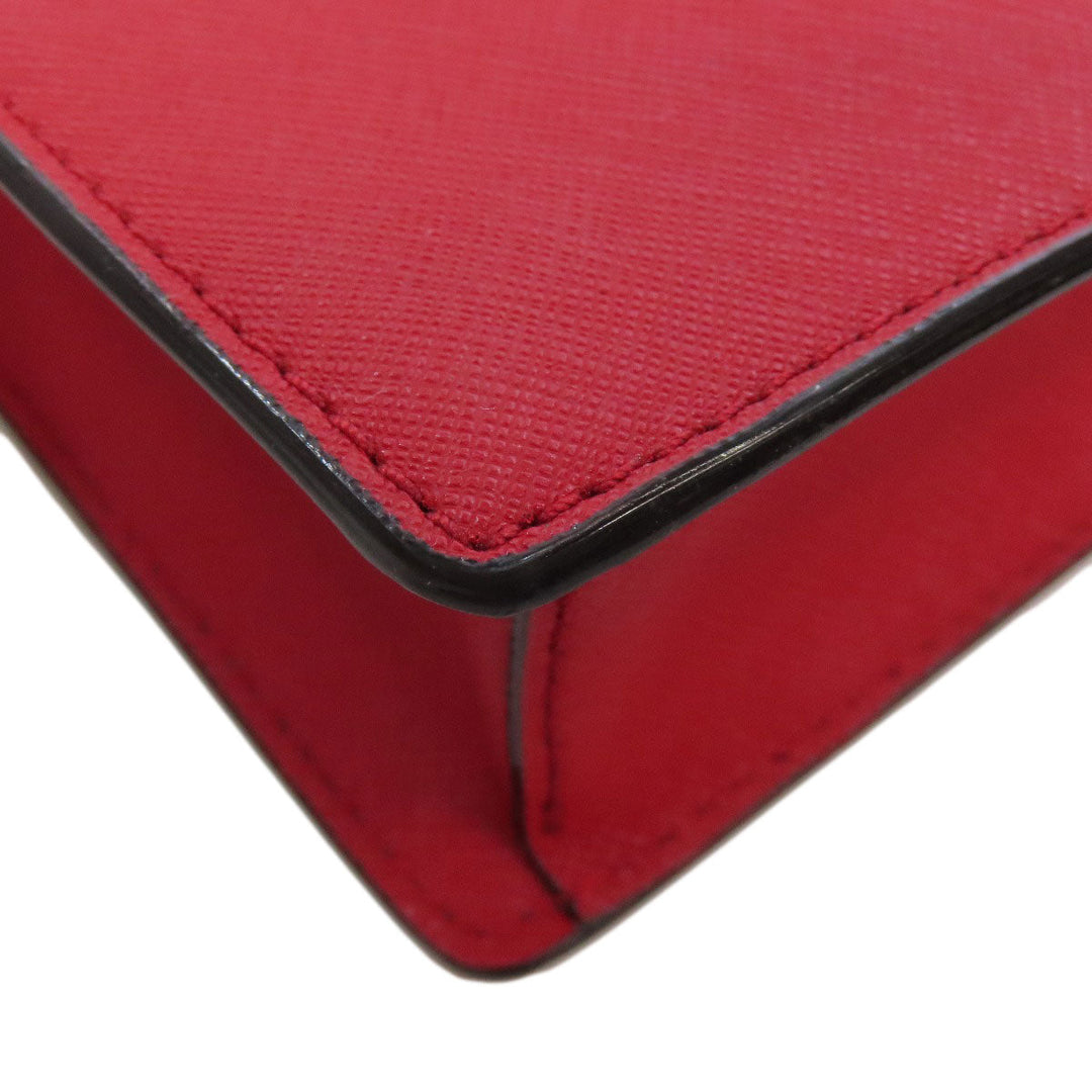 Kate Spade Shoulder Bag PVC Red logo Women Used Authentic
