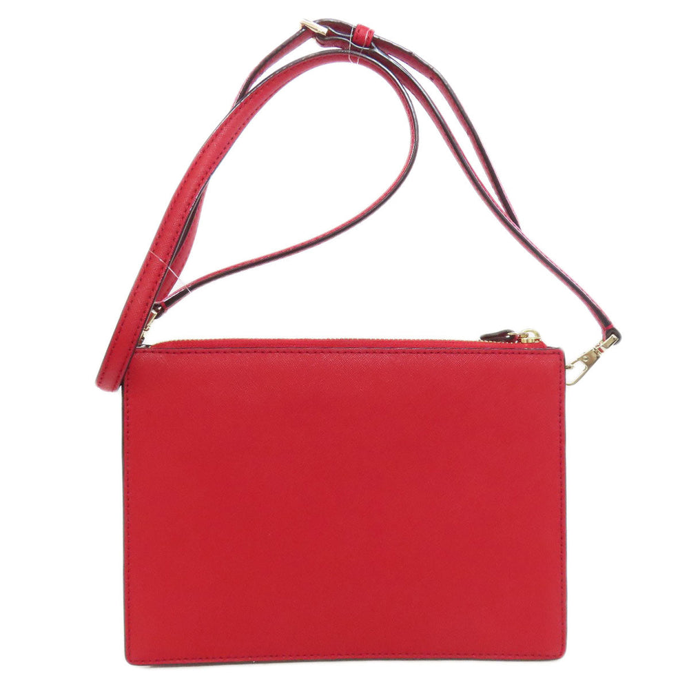 Kate Spade Shoulder Bag PVC Red logo Women Used Authentic