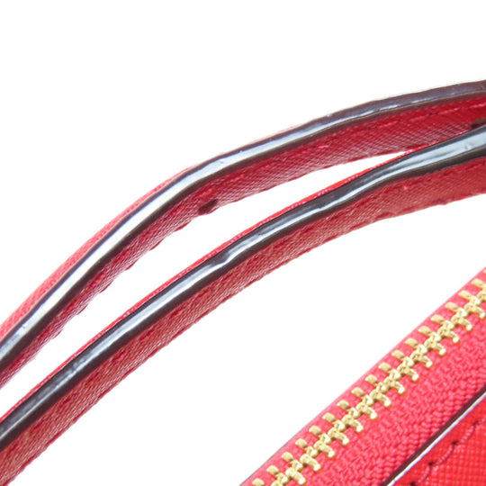 Kate Spade Shoulder Bag PVC Red logo Women Used Authentic