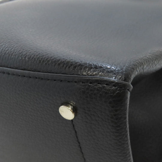Kate Spade Tote Bag PVC black 2WAY Women Used Authentic
