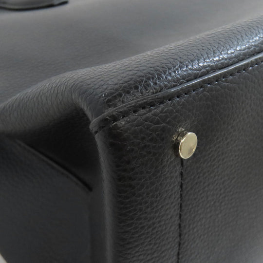 Kate Spade Tote Bag PVC black 2WAY Women Used Authentic