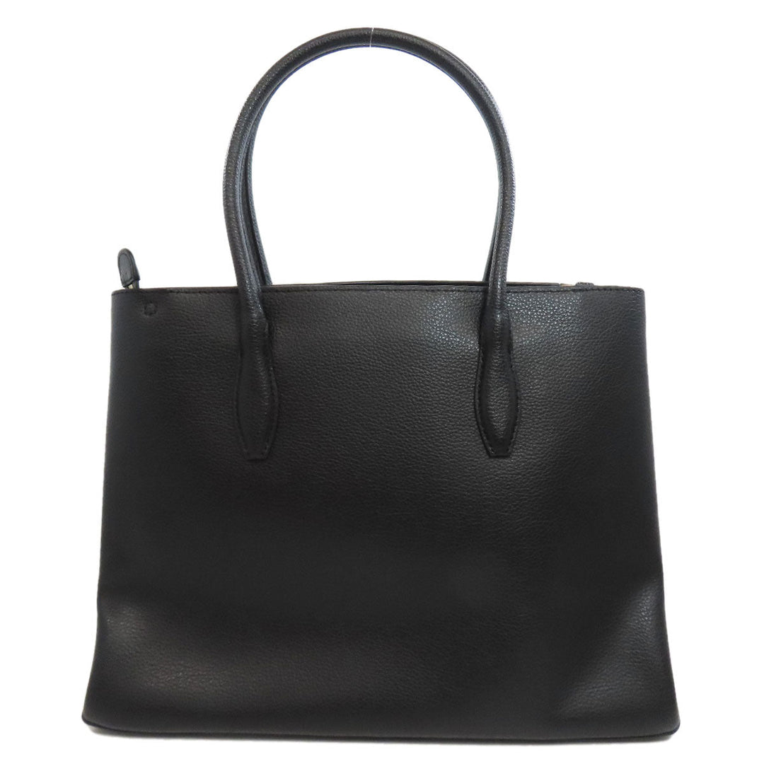 Kate Spade Tote Bag PVC black 2WAY Women Used Authentic
