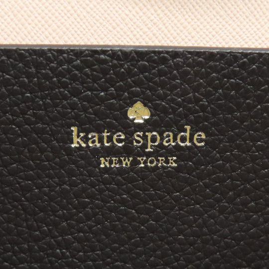Kate Spade Tote Bag PVC black 2WAY Women Used Authentic