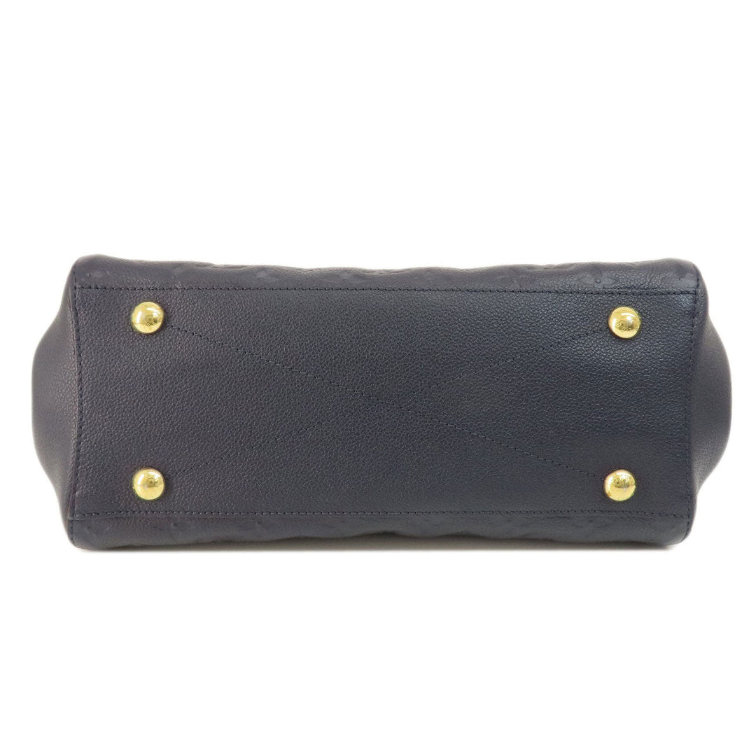 LOUIS VUITTON Handbag M42746 Ann Platt Navy Montaigne MM Marine Rouge