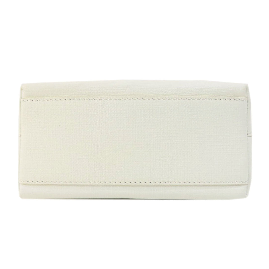 BALENCIAGA Handbag 572411 leather white Shopping tote 2WAY Women Used Authentic