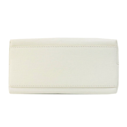 BALENCIAGA Handbag 572411 leather white Shopping tote 2WAY Women Used Authentic