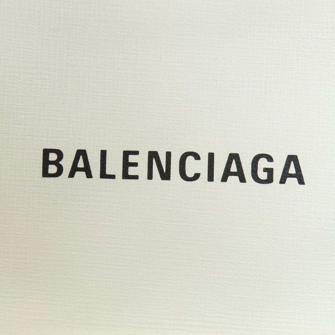 BALENCIAGA Handbag 572411 leather white Shopping tote 2WAY Women Used Authentic