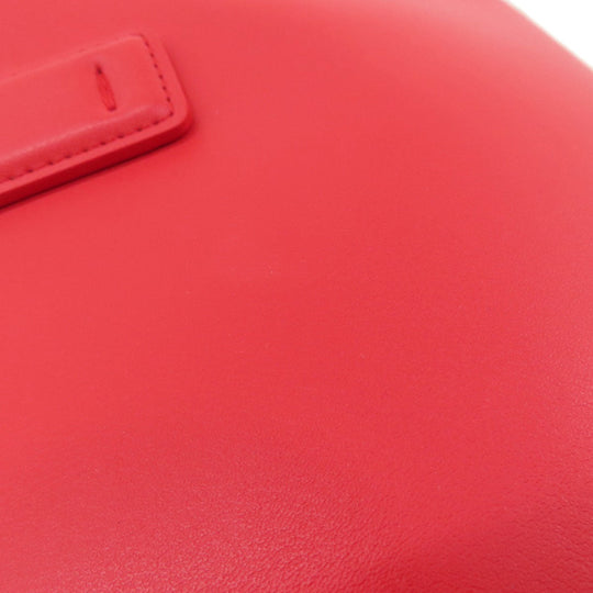 Paul Smith Boston Duffel bag leather Red logo 2WAY Women Used Authentic