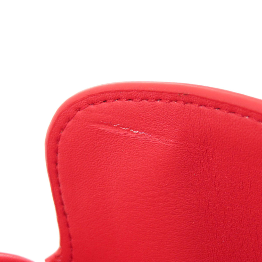 Paul Smith Boston Duffel bag leather Red logo 2WAY Women Used Authentic