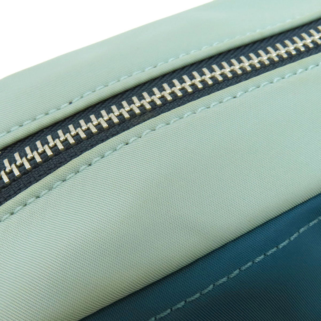 Kate Spade Tote Bag Nylon blue logo Women Used Authentic