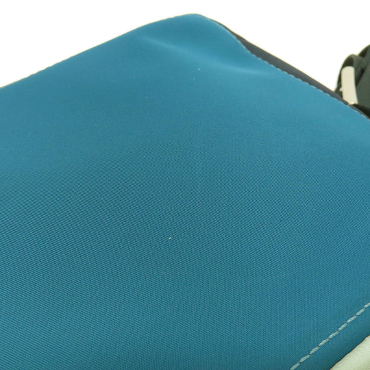 Kate Spade Tote Bag Nylon blue logo Women Used Authentic
