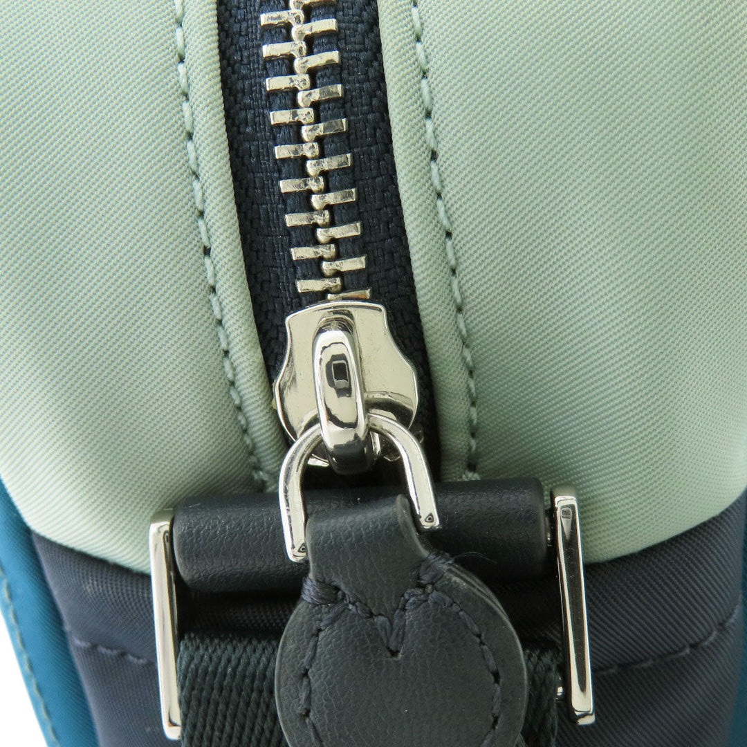 Kate Spade Tote Bag Nylon blue logo Women Used Authentic