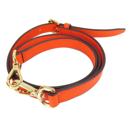 MICHAEL KORS Handbag PVC Orange 2WAY Women Used Authentic
