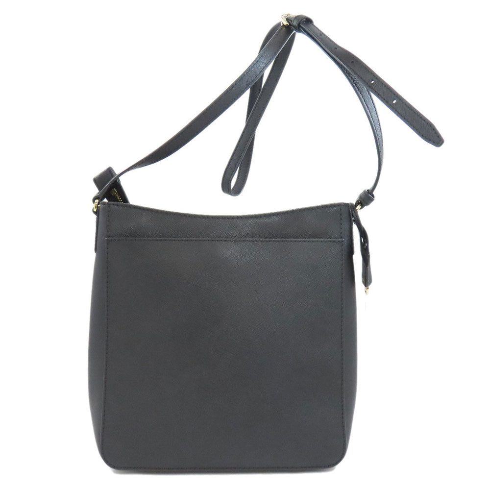 MICHAEL KORS Shoulder Bag PVC black logo Women Used Authentic