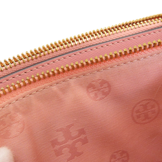 Tory Burch Handbag PVC pink logo 2WAY Women Used Authentic